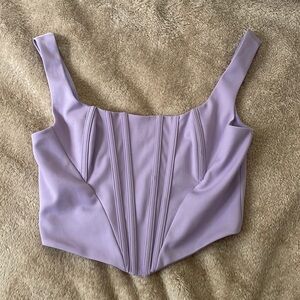 Purple Corset Top